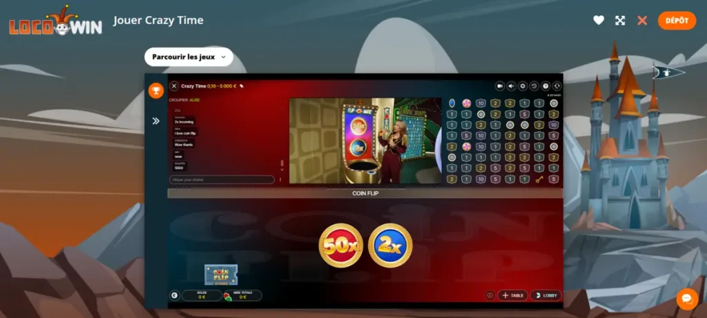 Coin Flip Crazy Time 2