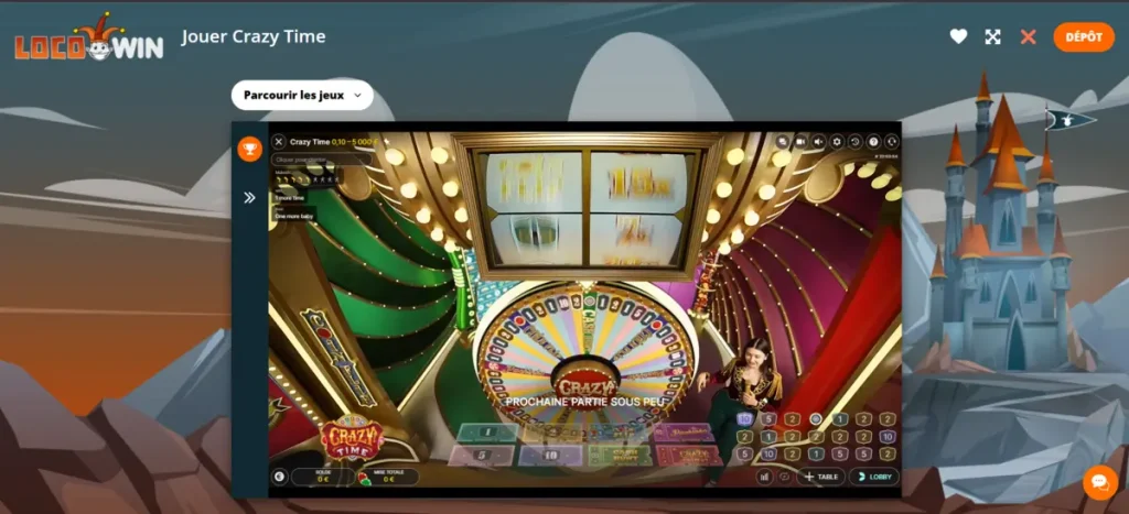 Multiplicateur Crazy Time